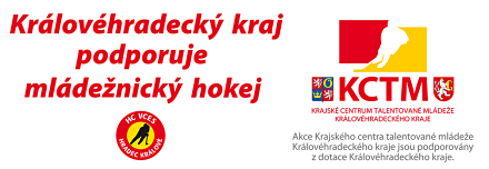 Královéhradecký kraj podporuje mládežnický hokej